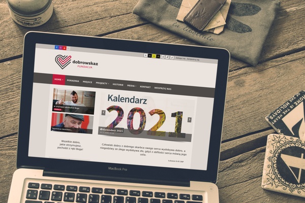 Dobrowskaz Foundation website 4community.online realistation