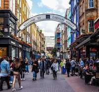 Uczestnicy obozu na Soho.