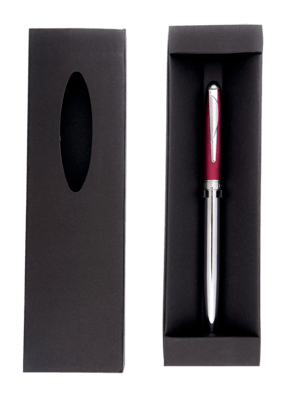 單夾黑色視窗手工盒