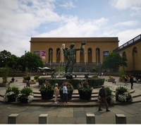 Fontanna Posejdona w Goteborgu.