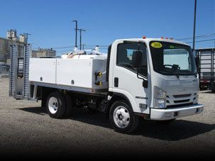 chemical spray truck landscape truck