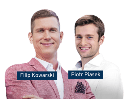 Filip Kowarski i Piotr Piasek