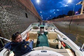 Trening cumowania w kursie na sternika motorowodnego