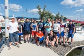 Trening cumowania w kursie na sternika motorowodnego