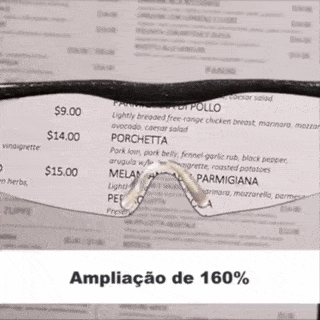 OCULOS LUPA 160% DE AUMENTO
