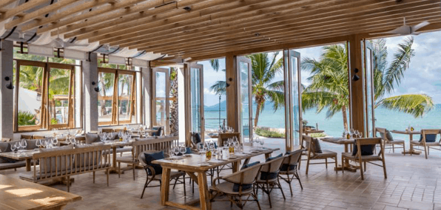 Sea Grill Restaurant at Celes Beachfront Resort