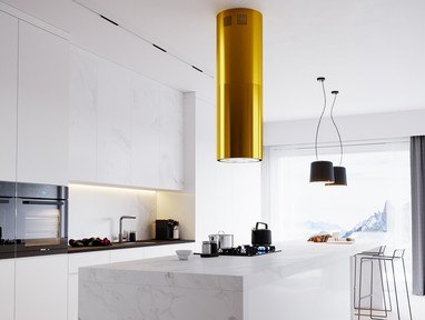 Gold range hood - gallery #3