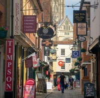 Widok na Cantenbury.