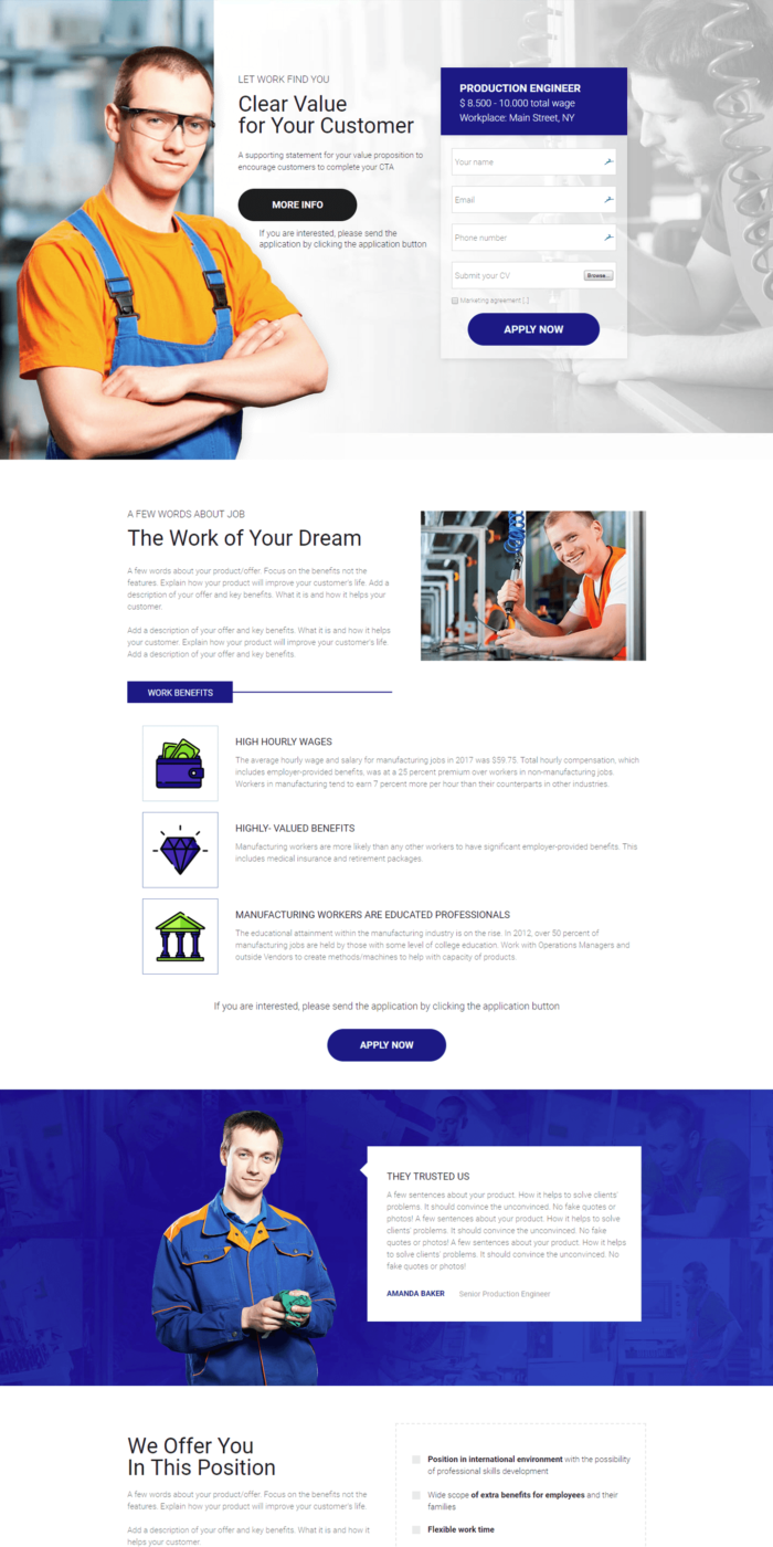 Recruitment Landing Page Template Recruitment Landing Page Templates Landingi Recruitment Landing Page Template Recruitment Landing Page Templates Landingi