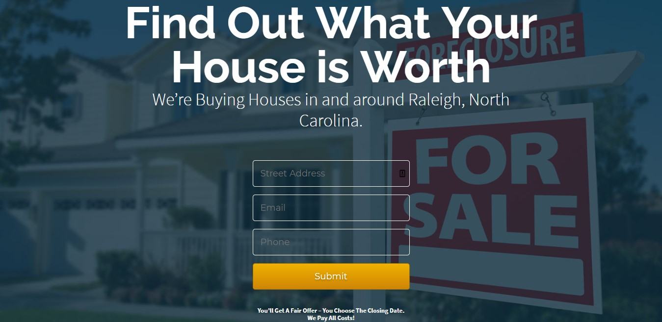 Home Value Landing Page Home Value Landing Page