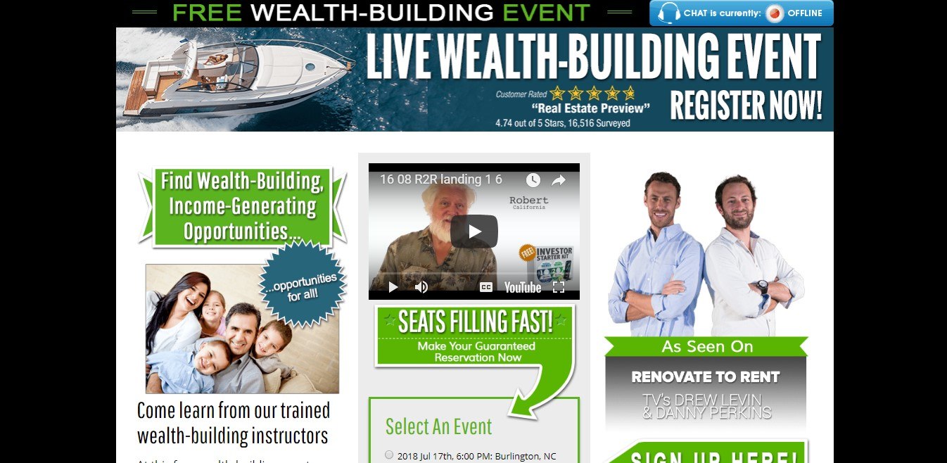 Landing Page Example - Real Estate Webinars Landing Page Example - Real Estate Webinars
