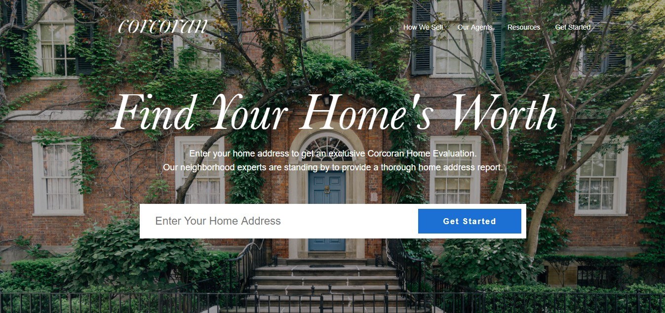 Landing Page Examples - Corcoran Landing Page Examples - Corcoran