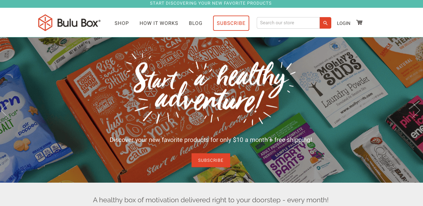 Ecommerce Landing Page Example Bulu Box Ecommerce Landing Page Example Bulu Box