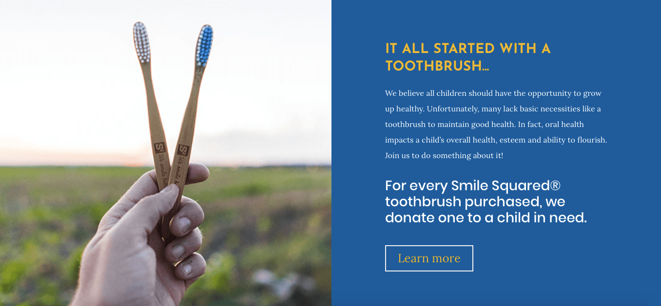 Ecommerce Landing Page Example Smile Squared Ecommerce Landing Page Example Smile Squared