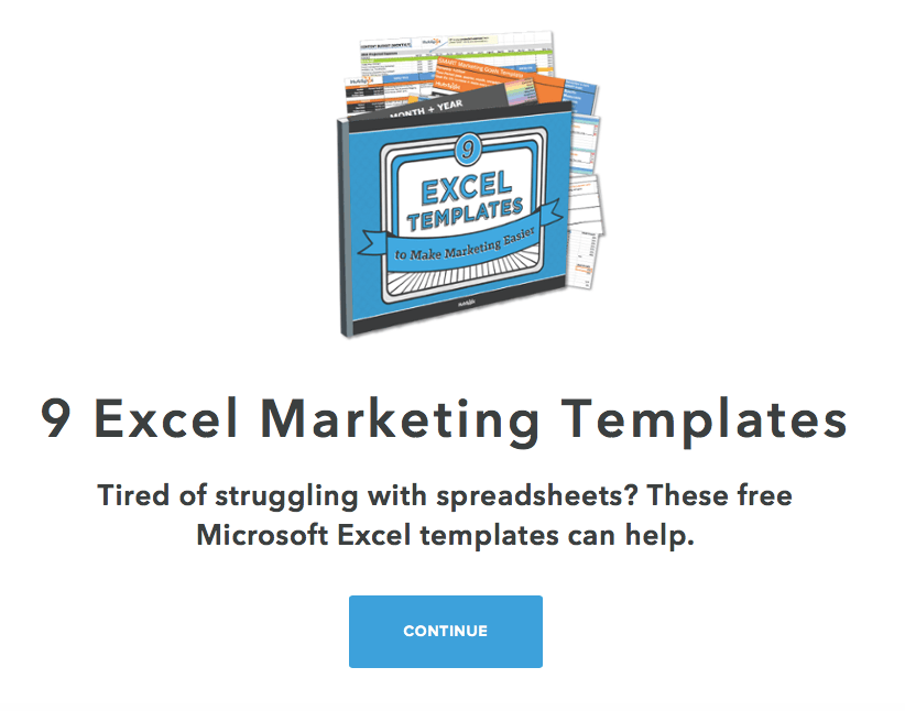 Excel- landing page heading Excel- landing page heading