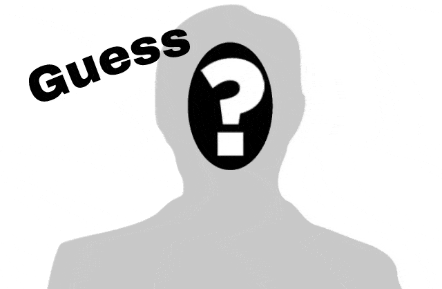 Guess who gif Asking questions guesswork