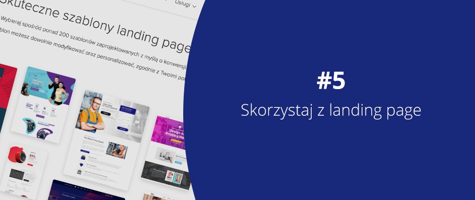 Skorzystaj z Landing Page Sklep internetowy - skorzystaj z Landing Page