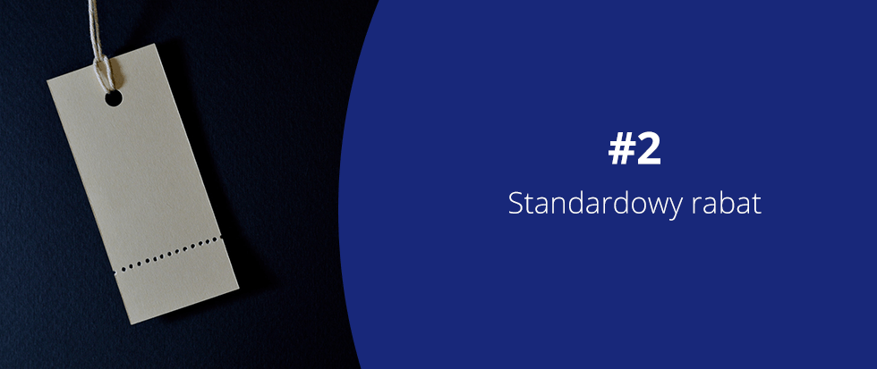 standardowy rabat Sklep internetowy - standardowy rabat