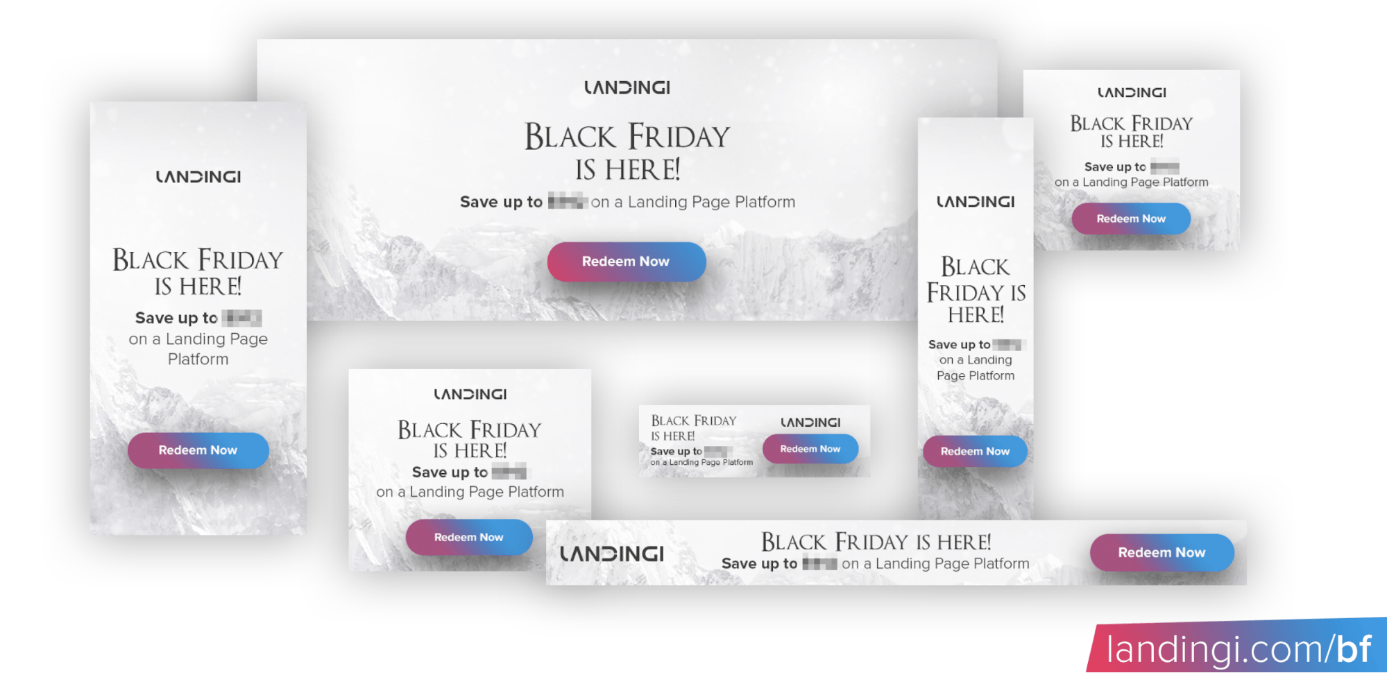 Czarny Piatek Kampania Baner Black Friday banery reklamowe