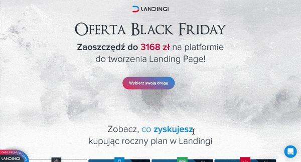 Black Friday Landing Page Czarny Piatek Landingi