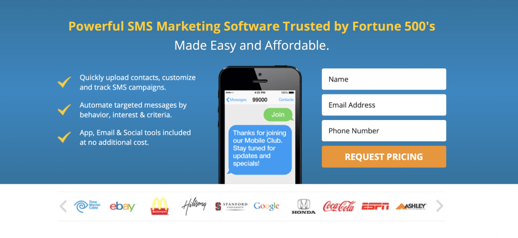 SMS Marketing SMS Marketing Banner