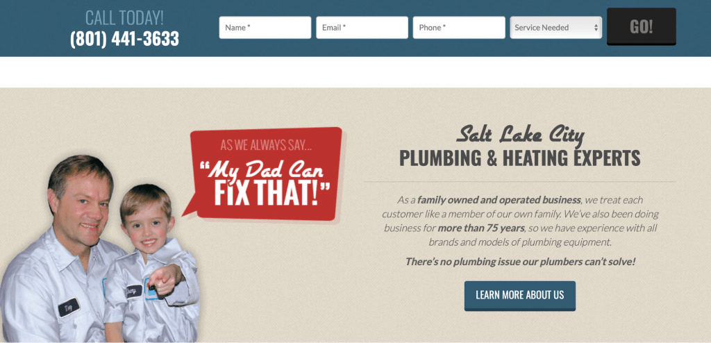 Simple Landing Page Neerings New Website
