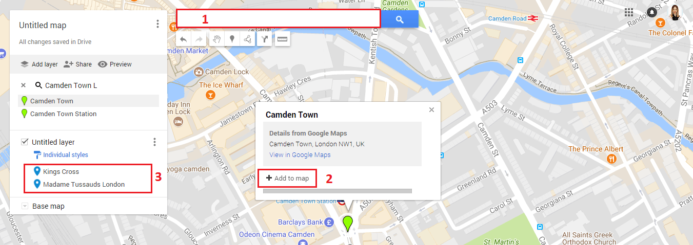 Add a Google map | Landingi