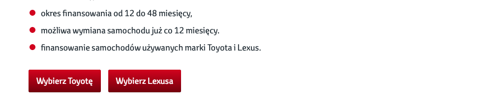 Toyota CTA Toyota Podwójne CTA