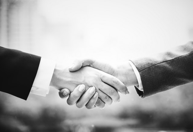 Hands shaking Shaking hands