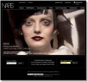 Nars Cosmetics źródło: https://www.narscosmetics.com/