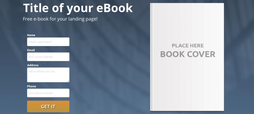 Variant B B variant of A/B tested landing page