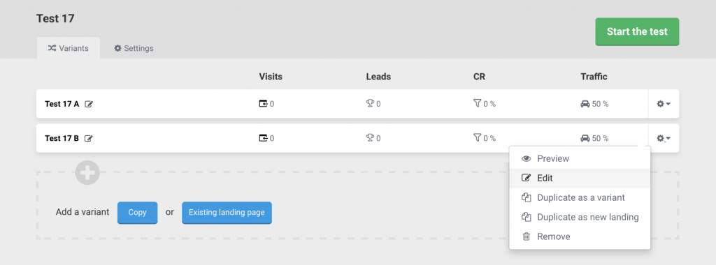 Landingi Tests Landingi Tests