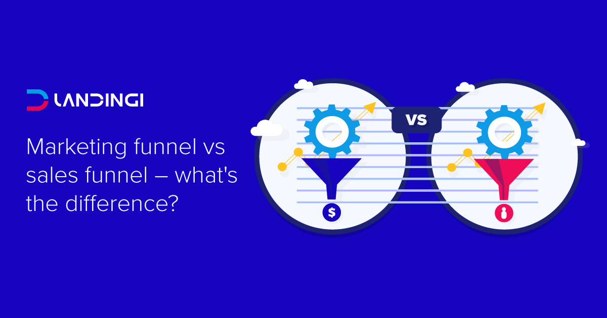 Marketing funnel vs sales funnel what's the difference Landingi