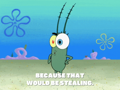 that would be stealing that would be stealing