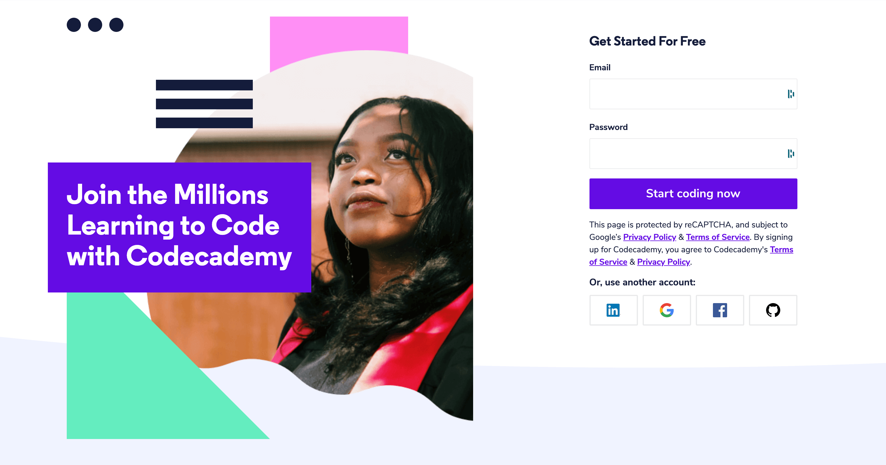 codecademy example codecademy example