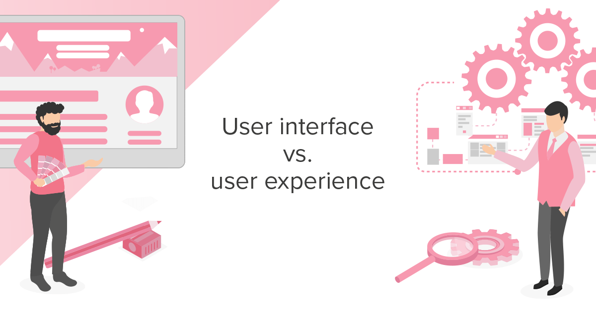 User interface vs. user experience Landingi
