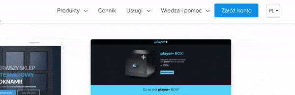 zakladki Rozwijanie zakładek na stronie głównej