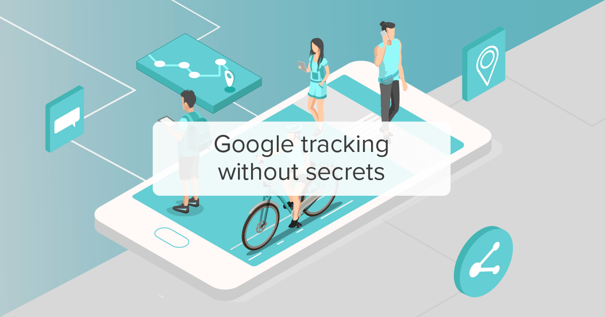Google tracking without secrets Landingi