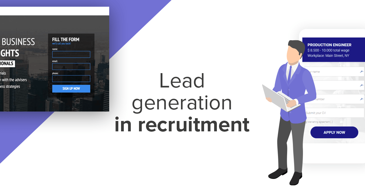Lead generation in recruitment tips and ideas Landingi