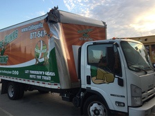 Box Truck Collision Damage