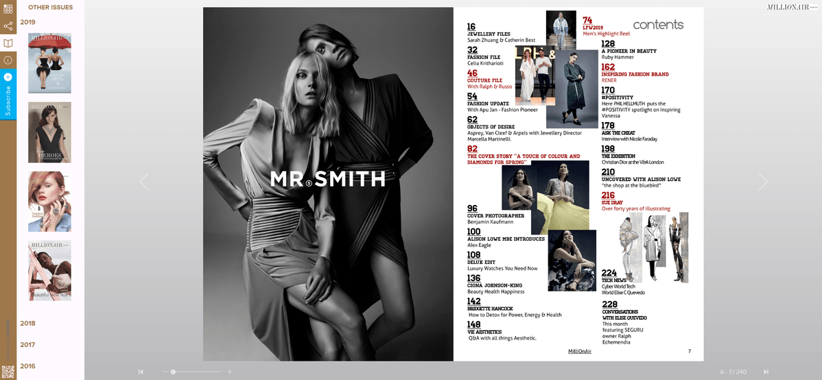 create digital magazine