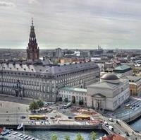 Widok na Wyspę Zamkową - serce Kopenhagi.