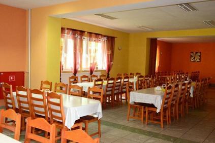 Jadalnia w pensjonacie.