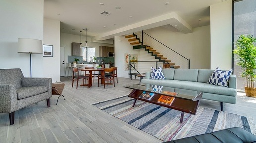 Fancy living room shot