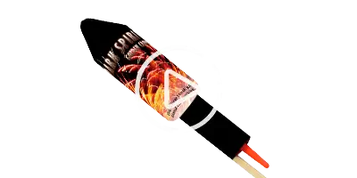 BILKA Golden Crown fyrv&aelig;rkeri raket