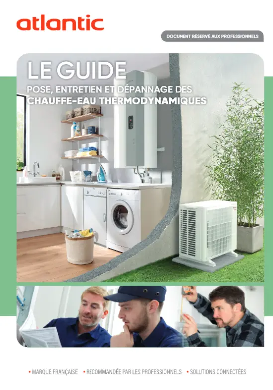 guide de pose Chauffe-eau thermodynamique d'ATLANTIC