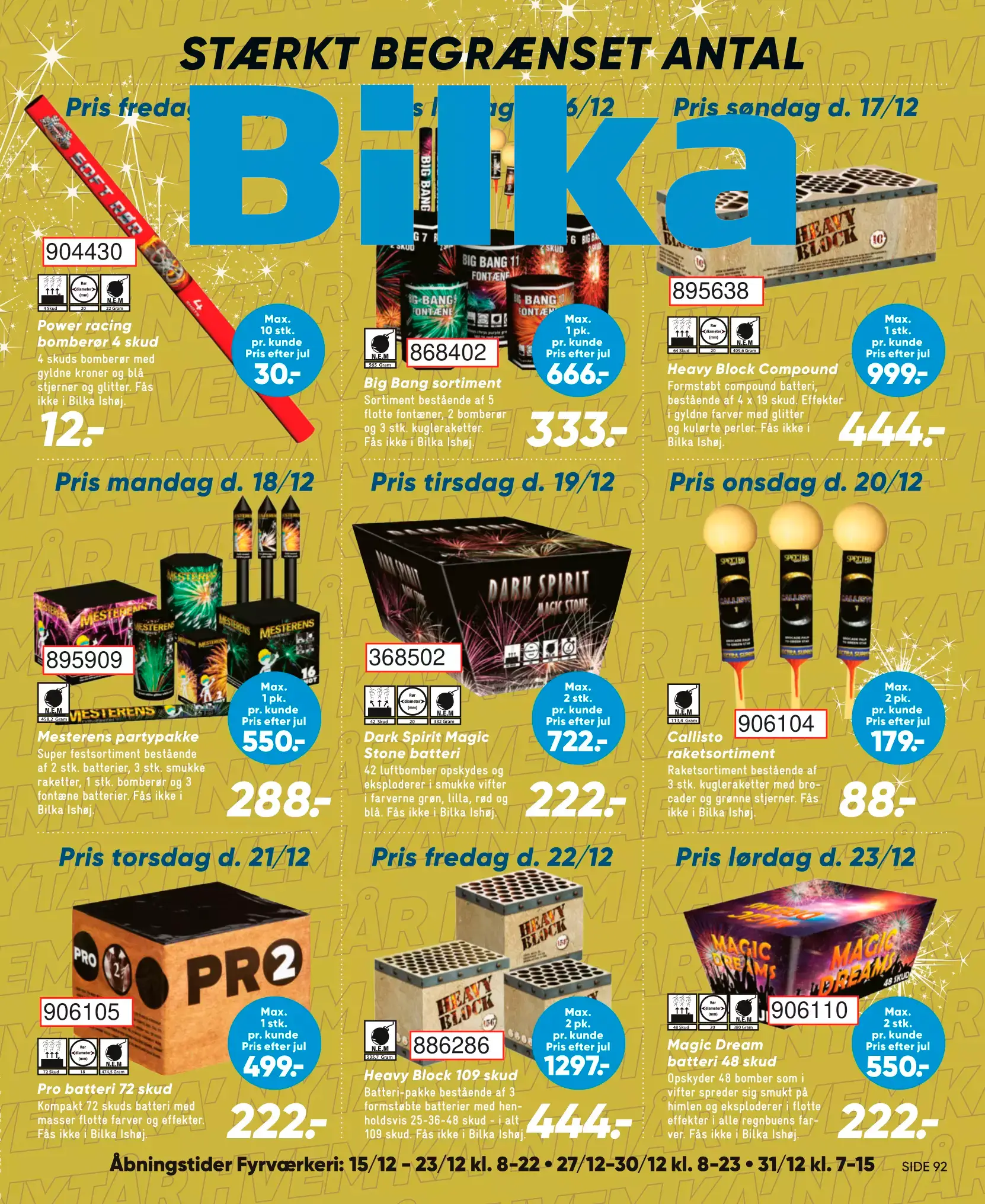 bilka fyrv&aelig;rkerikatalog 2023 2024