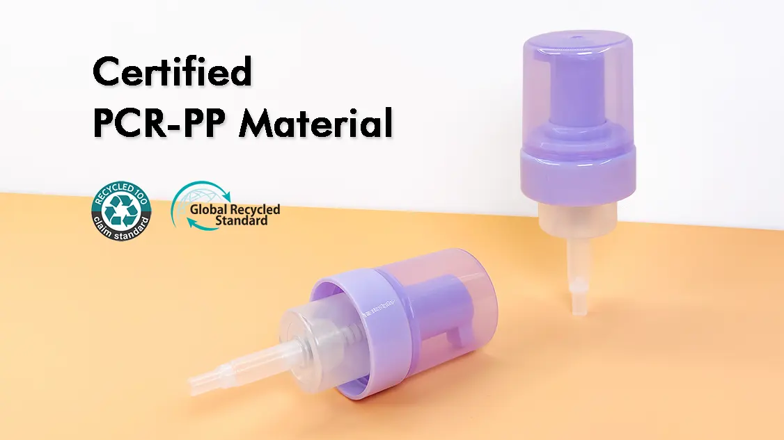 Recycled PCR-PP material for sustainable packaging