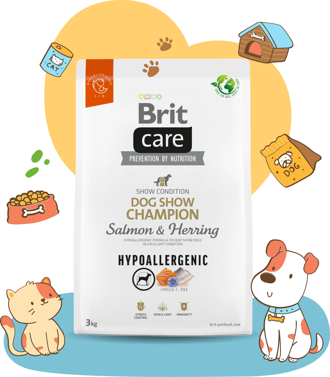 Купить корма Brit для собак и кошек в Ташкенте