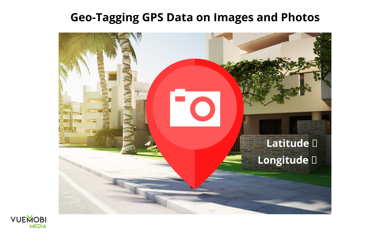 Geo tagging real estate photos